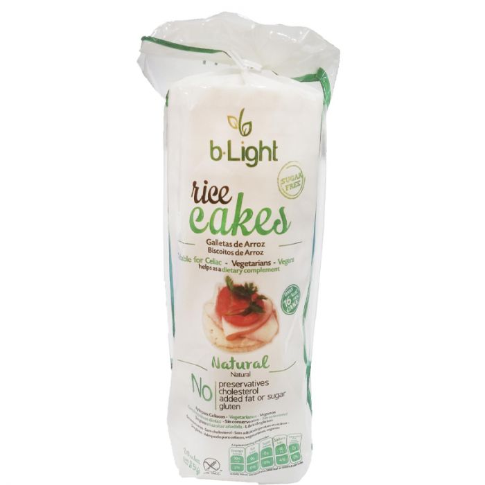 Comprar productos saludables B-Light Galletas de Arroz Natural 85Gr Envíos  a todo el Paraguay