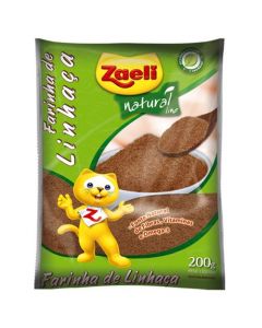 Harina de Linaza Marron Zaeli 200gr