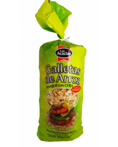 Galletas de Arroz Chia Las Acacias 130gr