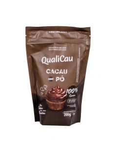 Cacao En Polvo 100% Qualicau 200gr