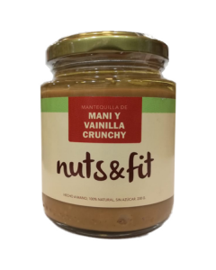 Mantequilla De Mani Y Vainilla Crunchy 230Gr