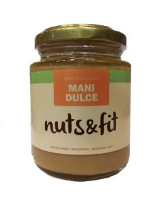 Mantequilla de Mani Dulce Nuts&Fit 230gr