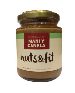Mantequilla Maní Canela 230Gr Nuts&Fit